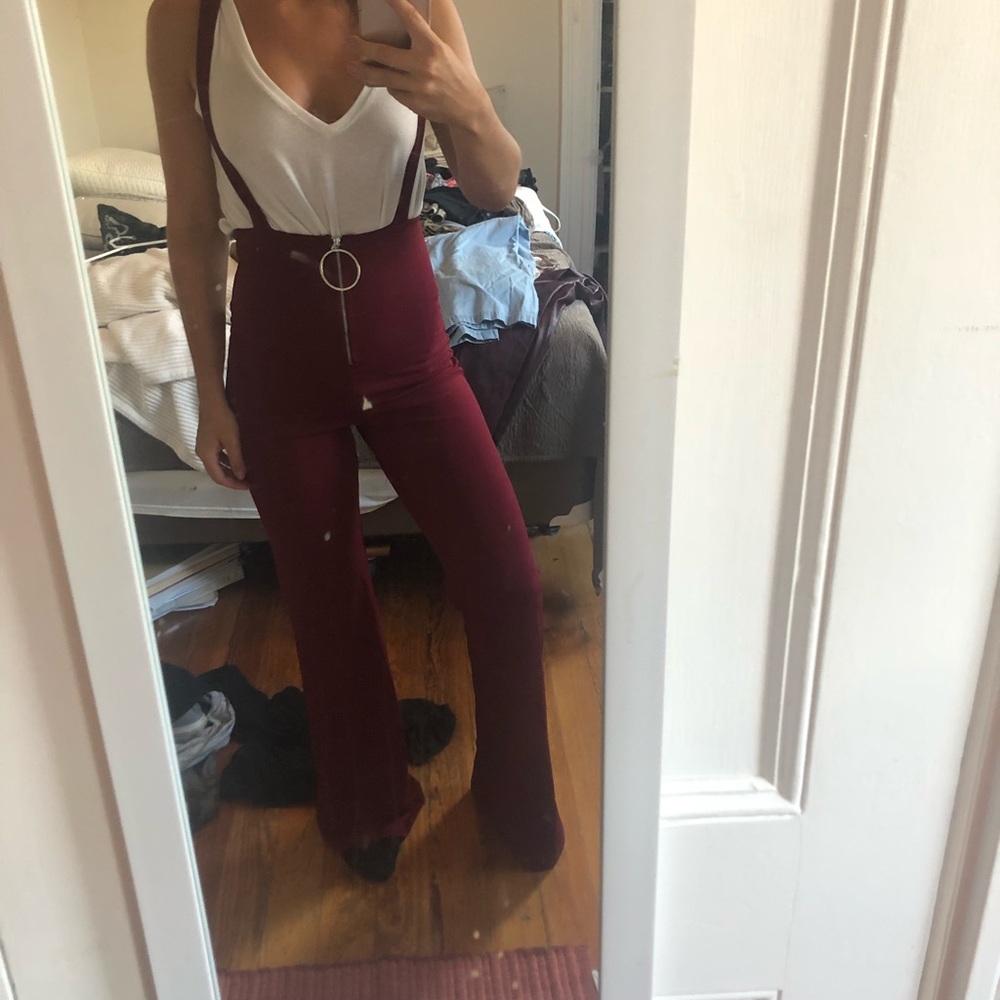 Stretchy overall retro pants